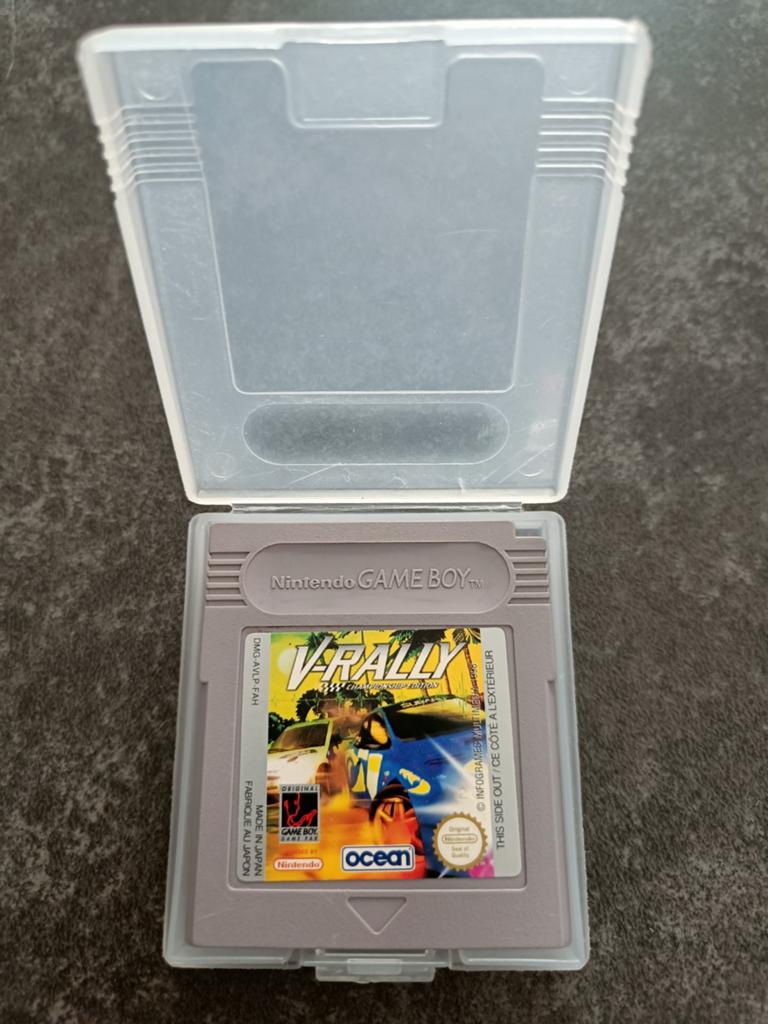 Jeu game boy V Rally original, Enlèvement