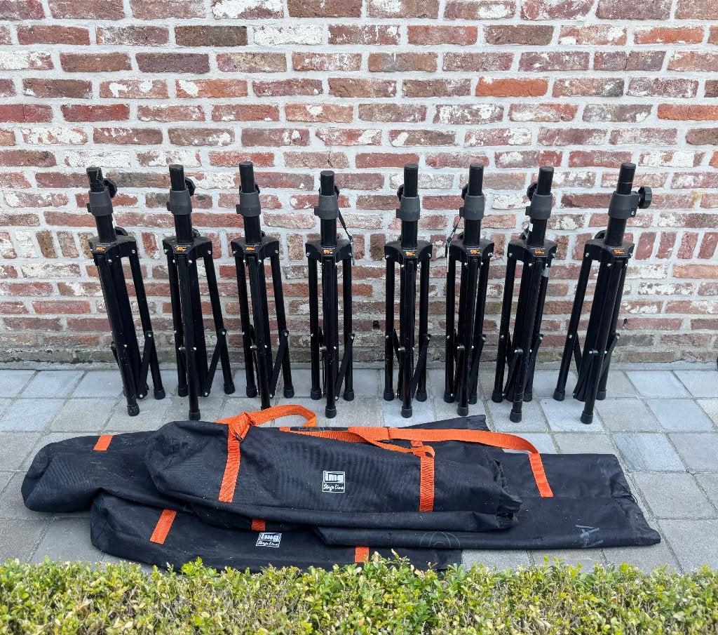 8x IMG Stage Line Speaker Statief (40KG), Audio, Tv en Foto, Luidsprekerboxen, Ophalen, Zo goed als nieuw