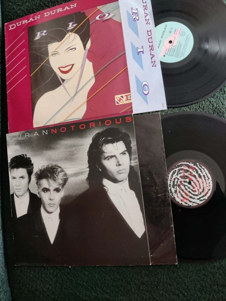 lot Duran duran (RIO, binnenhoes, electrola) + notorious, Cd's en Dvd's, Ophalen of Verzenden