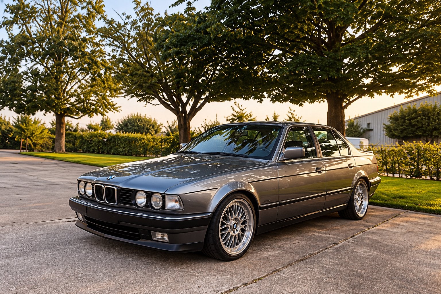 Bmw 735i benzine automaat gekeurd voor verkoop oldtimer, foto 4