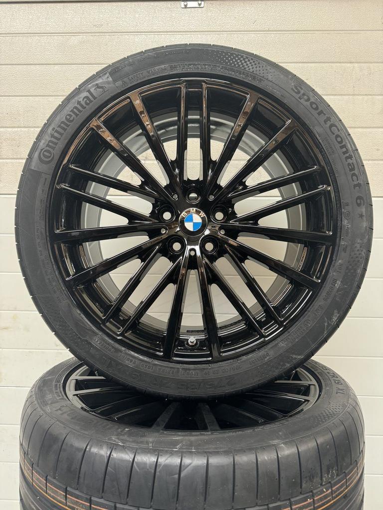 NIEUW 8MM 19’’ BWM 5 SERIE G30 G31 VELGEN ZOMERBANDEN 635M I, Pneus et Jantes, 245 mm, Véhicule de tourisme, Pneus été