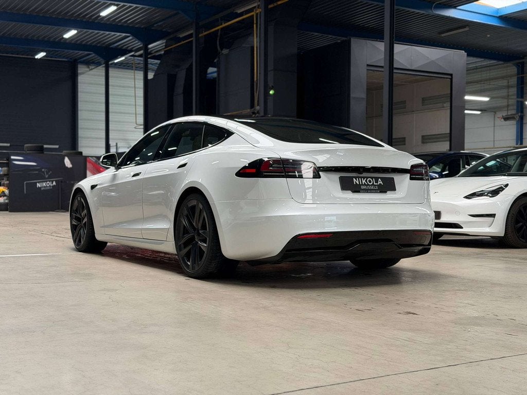 Tesla Model S LONG RANGE - FULL SELF DRIVE ACTIVE - FACELIFT, Auto's, Tesla, Automaat, Beige, Model S, Adaptive Cruise Control
