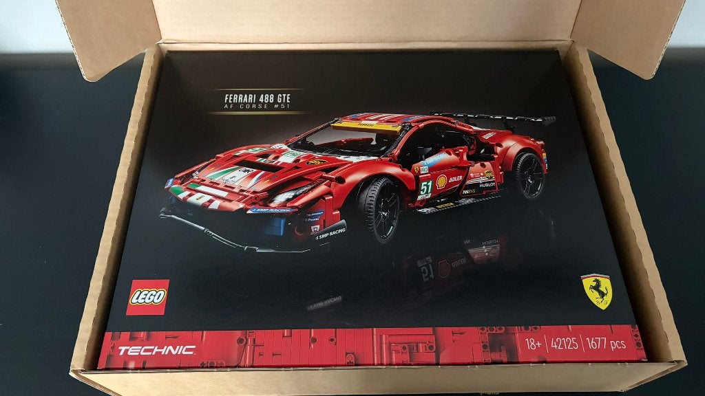 Lego 42125 Ferrari 488 GTE “AF Corse #51”, Kinderen en Baby's, Ophalen, Lego, Nieuw, Compleet