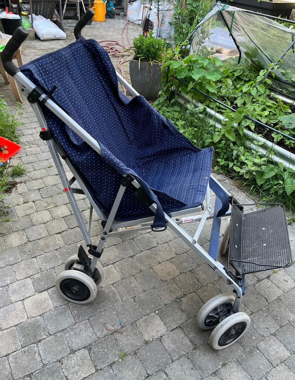 Buggy tot 50kg, Kinderen en Baby's, Buggy's, Ophalen, Gebruikt, Verstelbare rugleuning