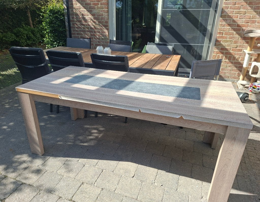 Tafel GRATIS, Huis en Inrichting, Ophalen, Gebruikt, 50 tot 100 cm, Vijf personen of meer