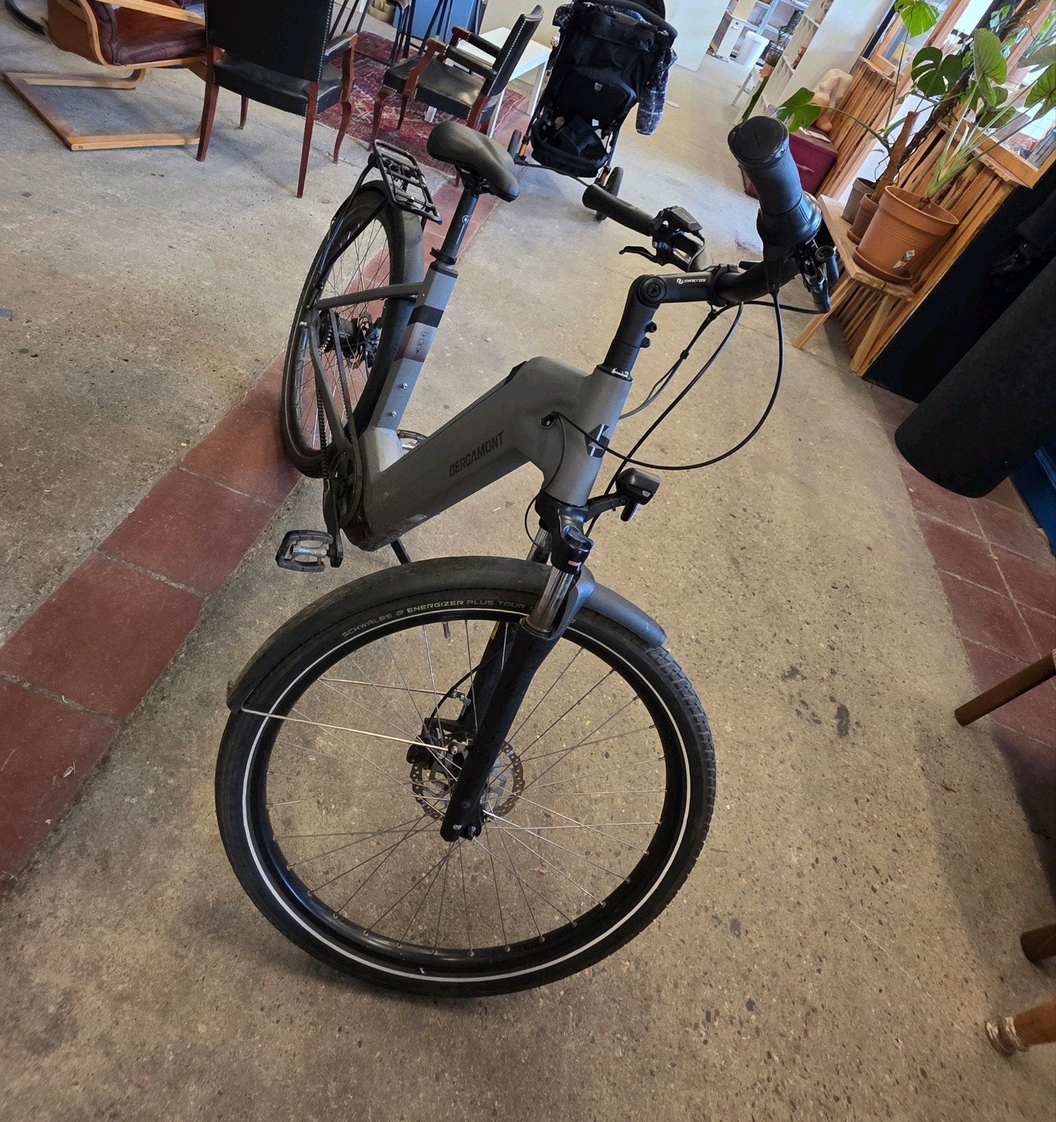 Bergamont E-Horizon N5E FH Belt (2023) - Ex-Leasing - Bosch, Fietsen en Brommers, Gebruikt, 51 tot 55 cm, 50 km per accu of meer