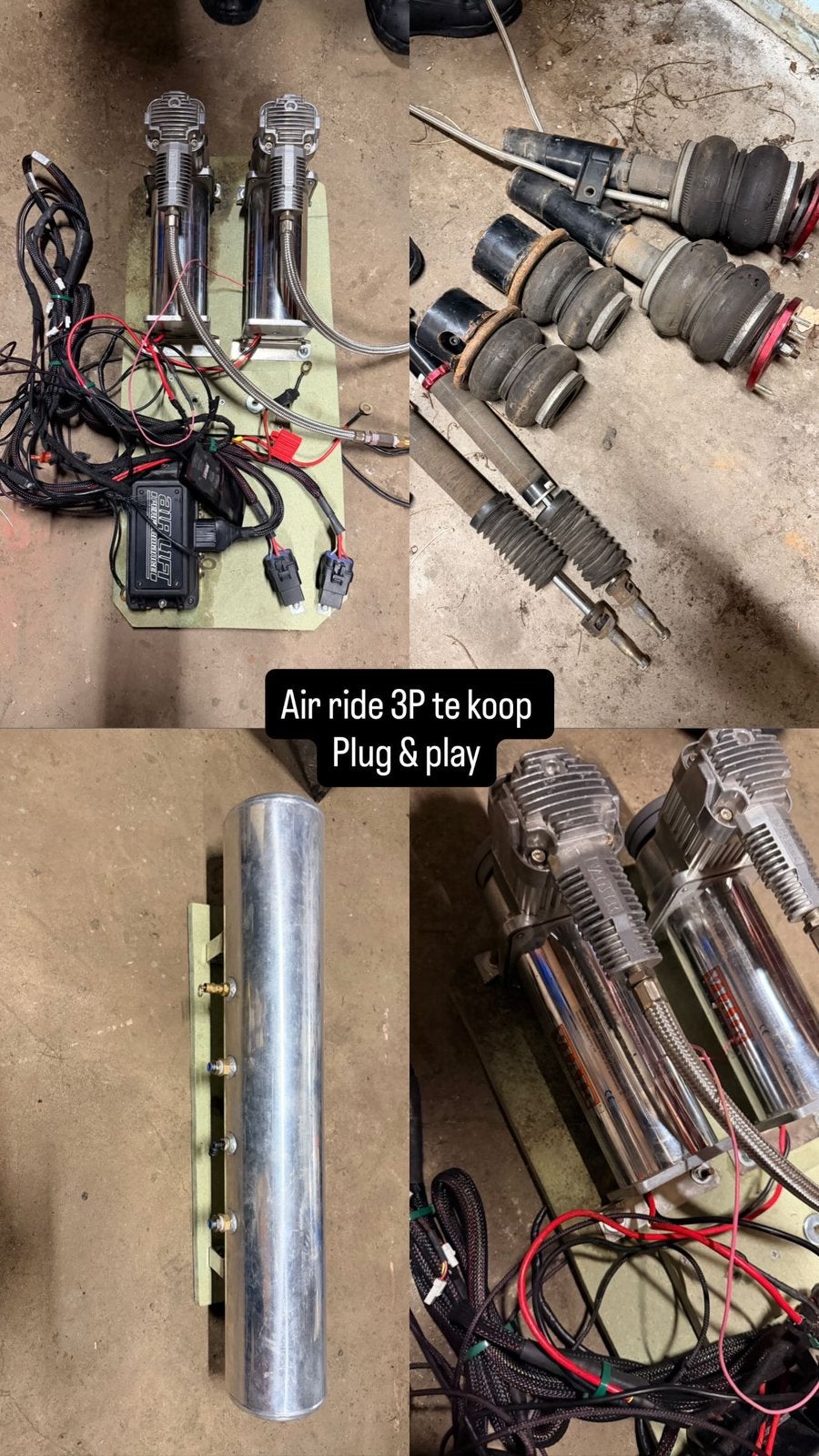 Air ride 3P te koop, Auto diversen, Tuning en Styling, Ophalen