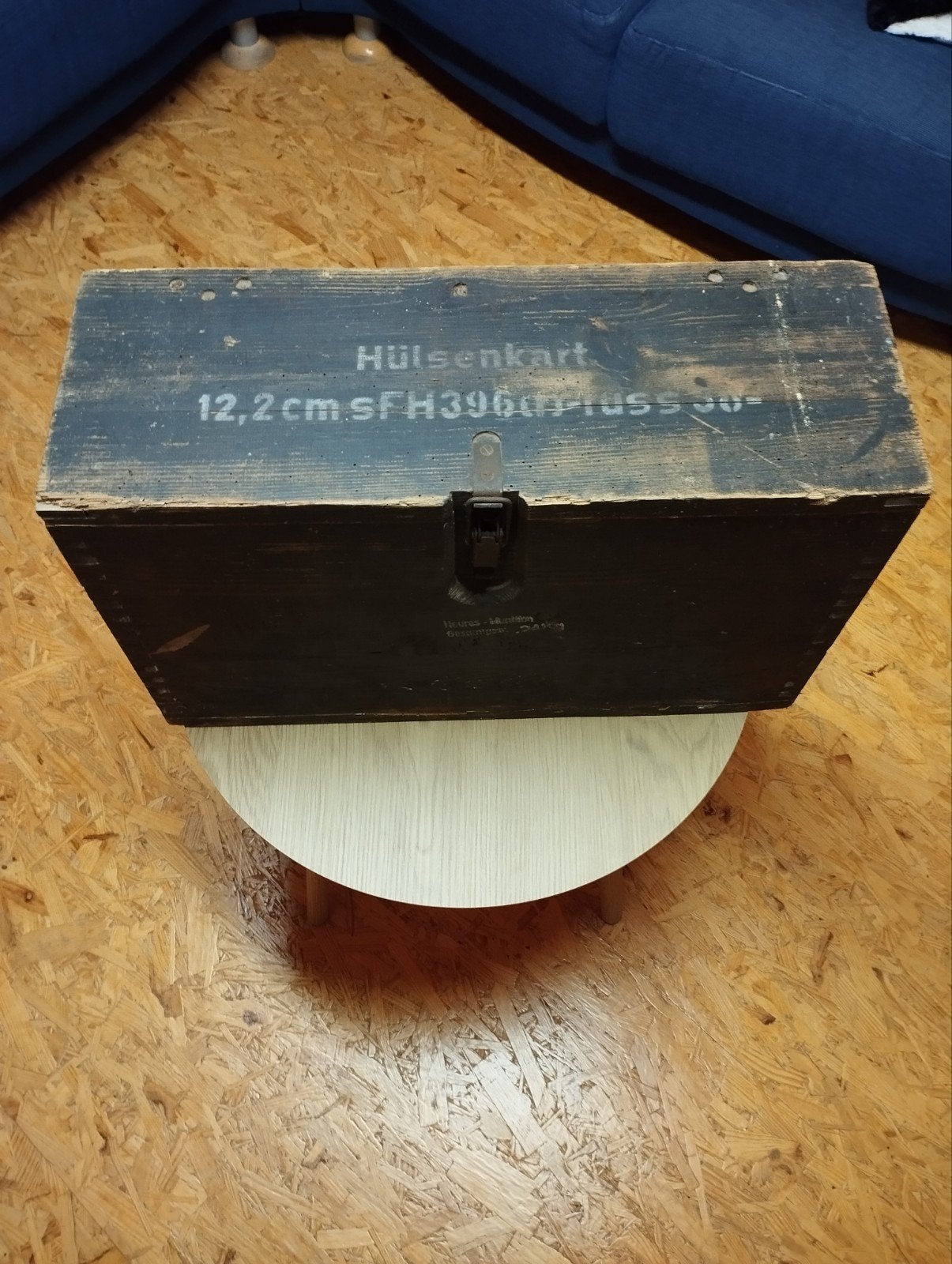 2 originele Duitse Wehrmacht munitie-kisten. WO2., Ophalen