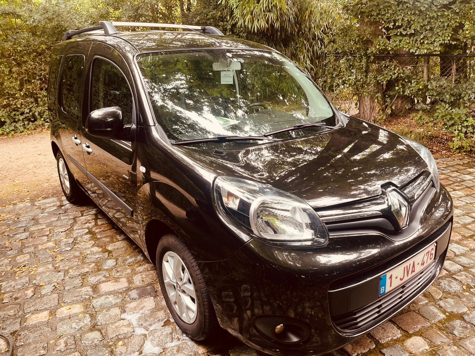 Renault Kangoo, Voorwielaandrijving, Zwart, Particulier, Onderhoudsboekje