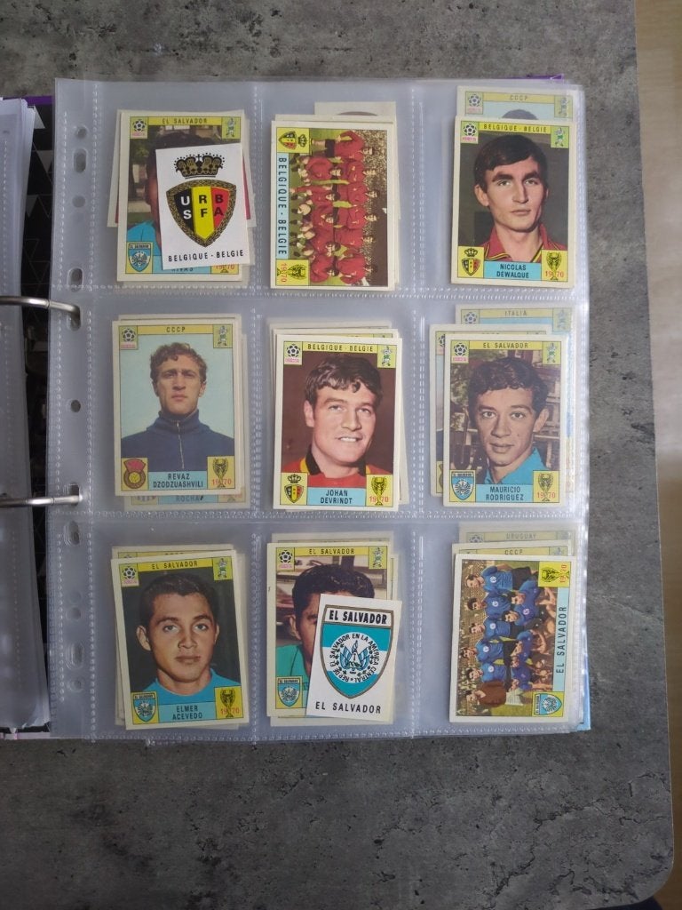 CARTES etc ORIGINALES foot PANINI coupe du monde MEXICO 70, Envoi, Neuf