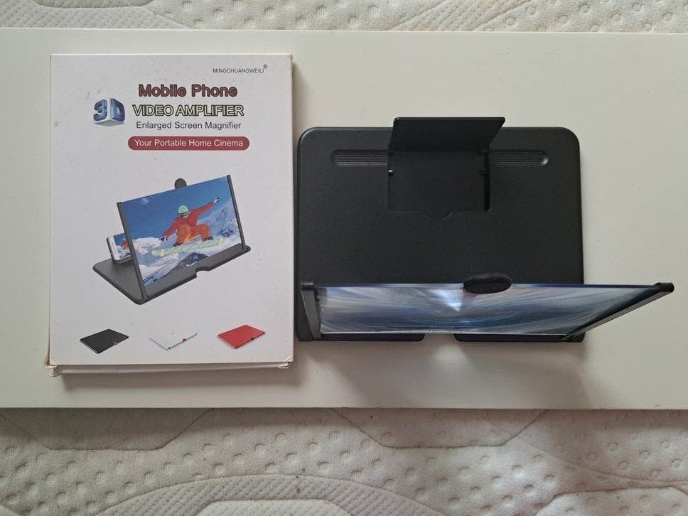 Mobiele Telefoon Video Versterker - Draagbaar Home Cinema, Telecommunicatie, Mobiele telefoons | Toebehoren en Onderdelen, Zo goed als nieuw