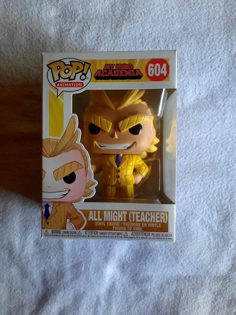 Funko Pop! All Might (Teacher) 604, Enlèvement, Comme neuf