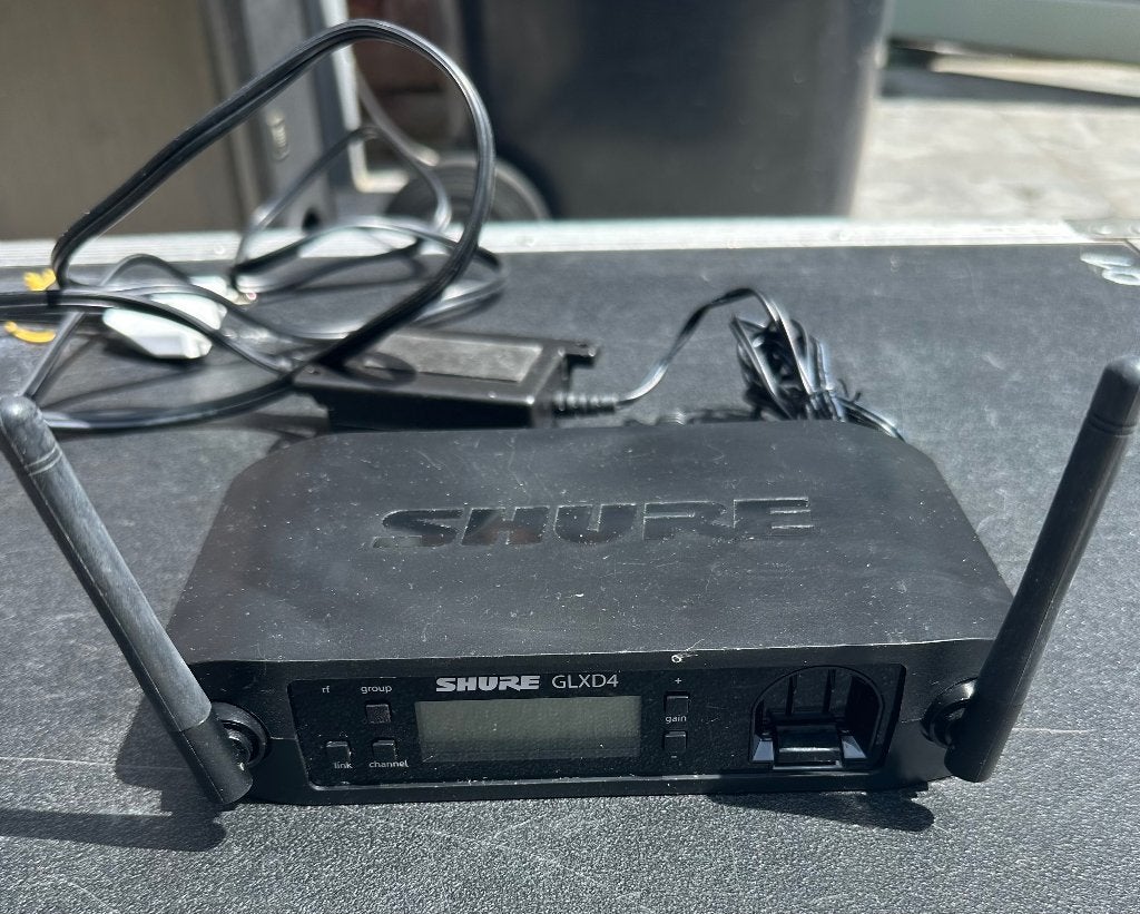 Shure  GLXD4, Muziek en Instrumenten, Microfoons, Ophalen, Gebruikt, Zangmicrofoon, Draadloos