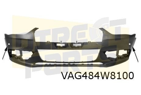 Audi A4 (1/08-4/12) voorbumper (bij PDC) (GRU) Origineel! 8K, -, -, Nieuw, Audi