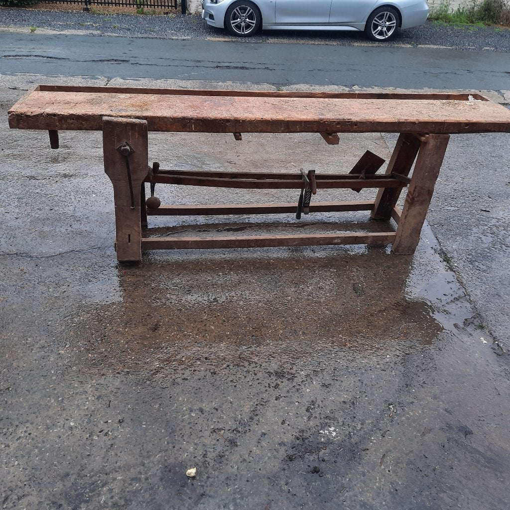 banc de menuisier / établi de travail, Enlèvement