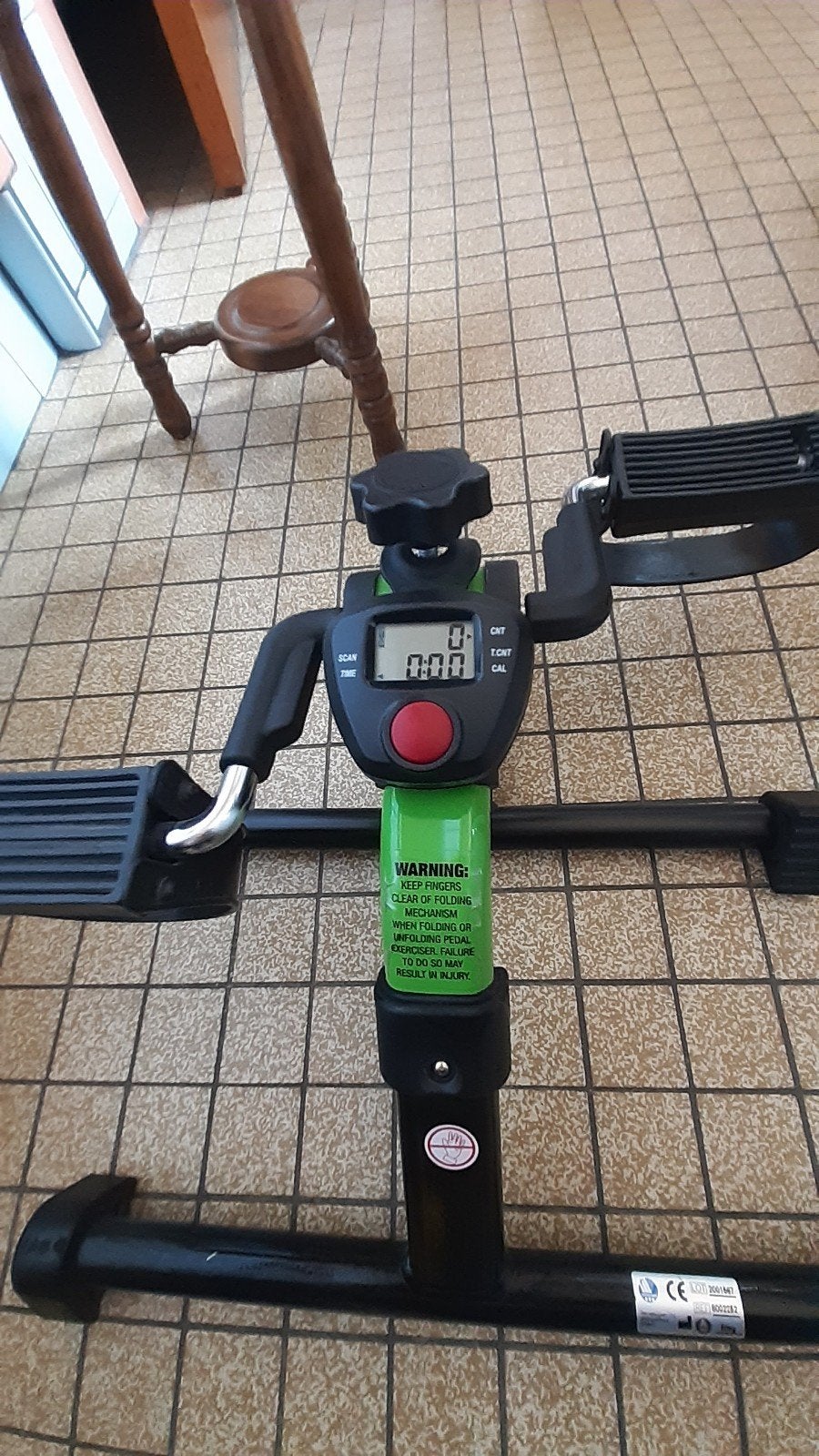 Fietsstoel, Ophalen