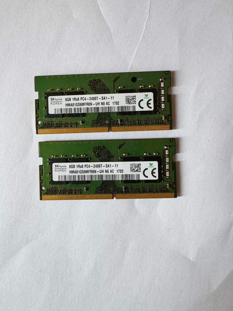 RAM 8+8=16, Enlèvement, Comme neuf, DDR4, 8 GB