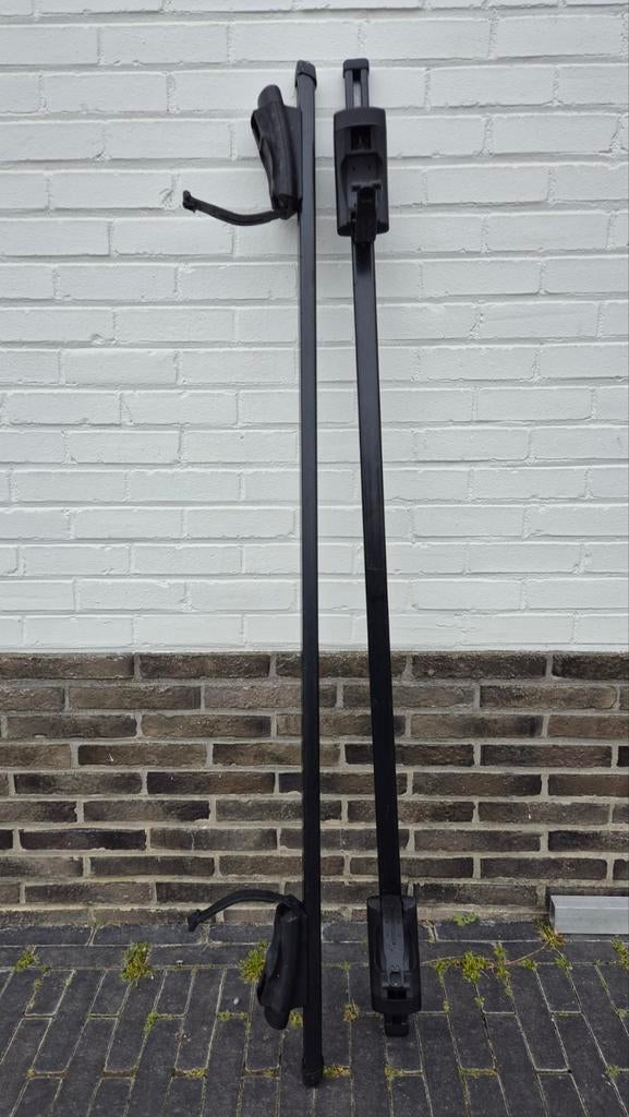 Thule dakdragers voor auto met open rails, Auto diversen, Dakdragers, Zo goed als nieuw, Ophalen