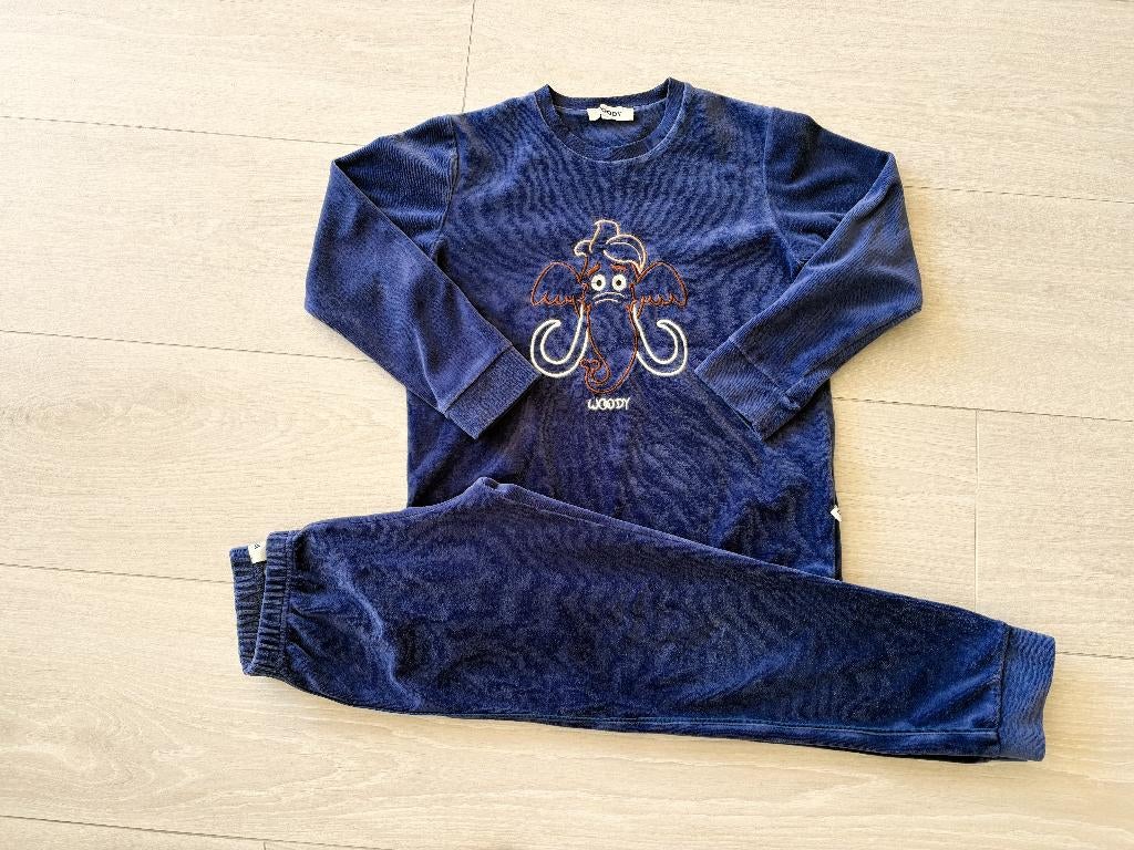 Woody Pyjama – Maat 8 Jaar / 128 – Zachte Mixkatoen, Kinderen en Baby's, Kinderkleding | Maat 128, Nacht- of Onderkleding, Verzenden