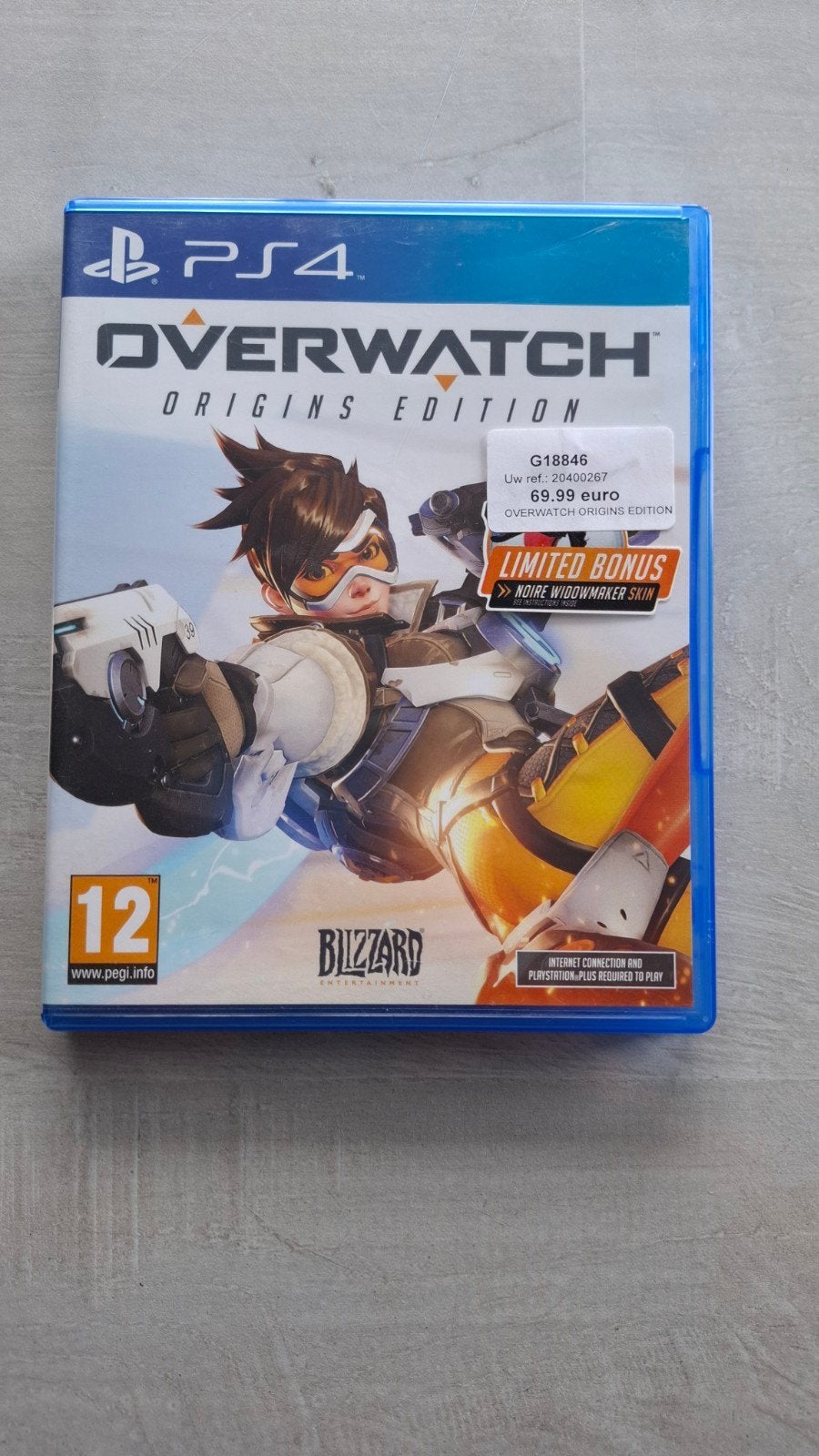 game overwatch ps4, Enlèvement