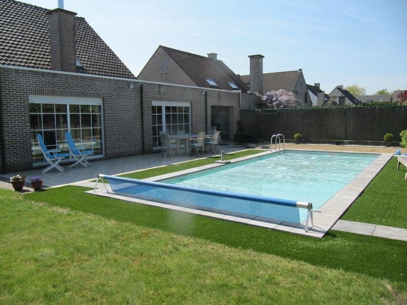 dekzeil zwembad, Tuin en Terras, Ophalen, Gebruikt, Afdekzeil