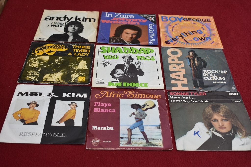 mega nostalgische 45t's alle gnres, Pop rock, Enlèvement ou Envoi, 7 inch, Comme neuf