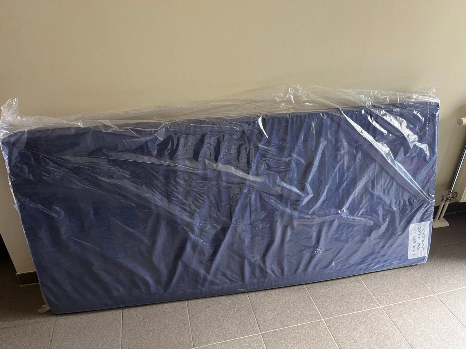 Nieuwe 1 persoonsmatras(niet gebruikt), Ophalen, 90 cm, Eenpersoons, Nieuw