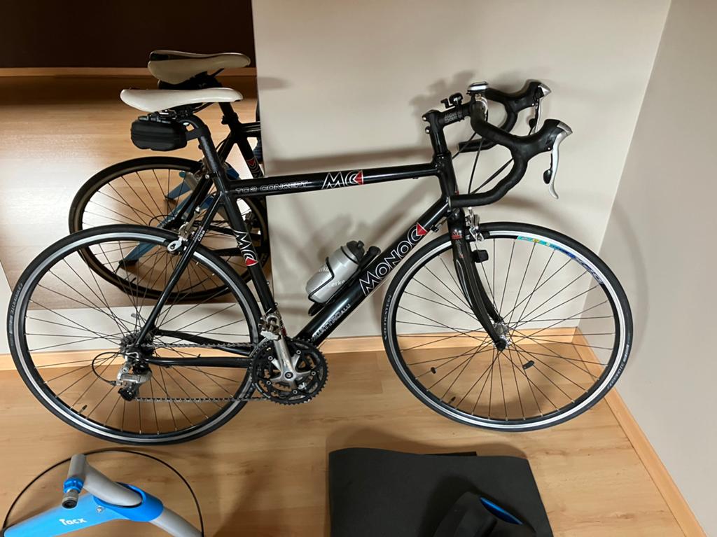 Koersfiets Monoq maat 56, Fietsen en Brommers, Fietsen | Racefietsen, Ophalen, Zo goed als nieuw