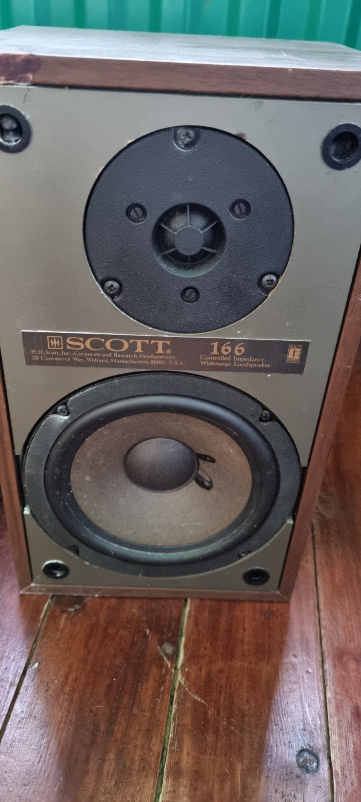 Enceintes scott 166, TV, Hi-fi & Vidéo, Enceintes, Enlèvement