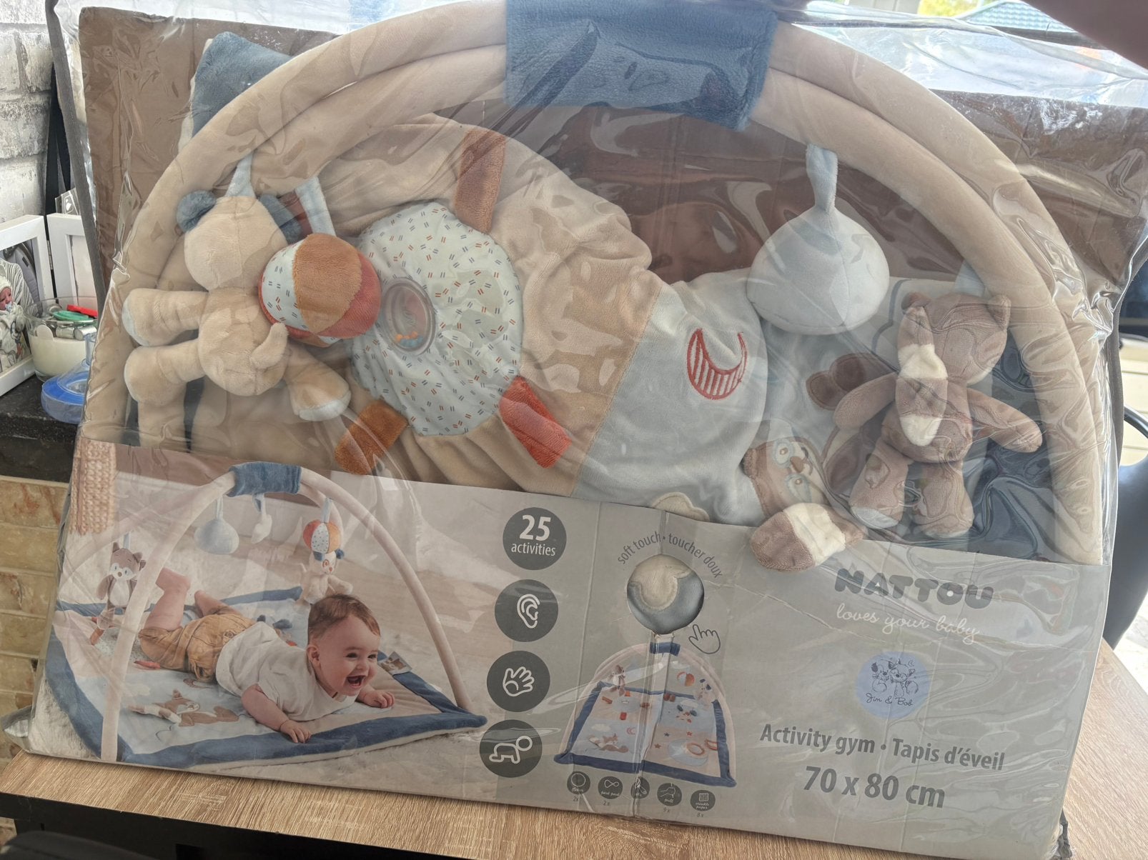 Tapis d’éveil nattou, Timbres & Monnaies, Enlèvement