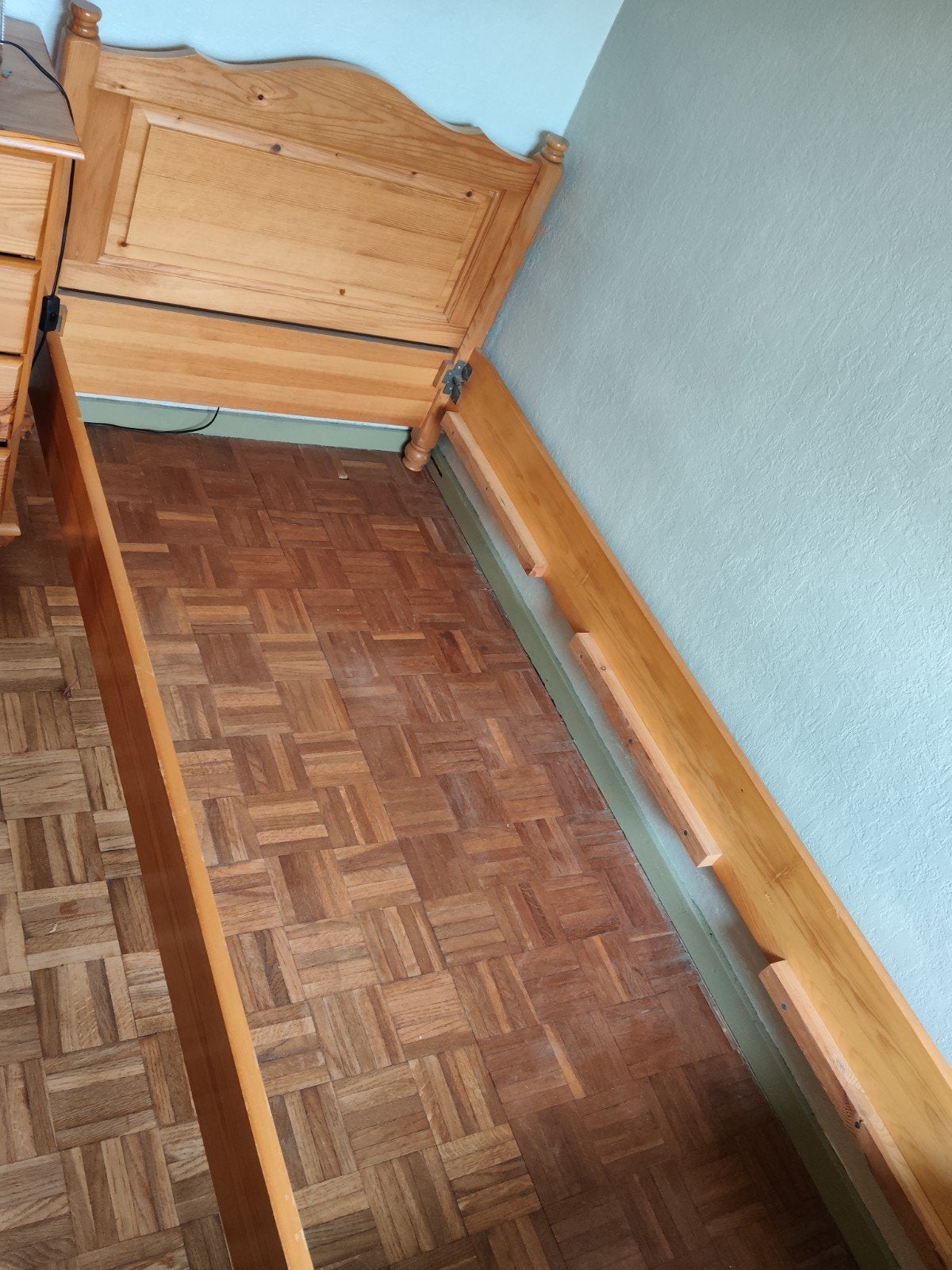 Lit 1 personne+sommier+matelat, Enlèvement, Sommier