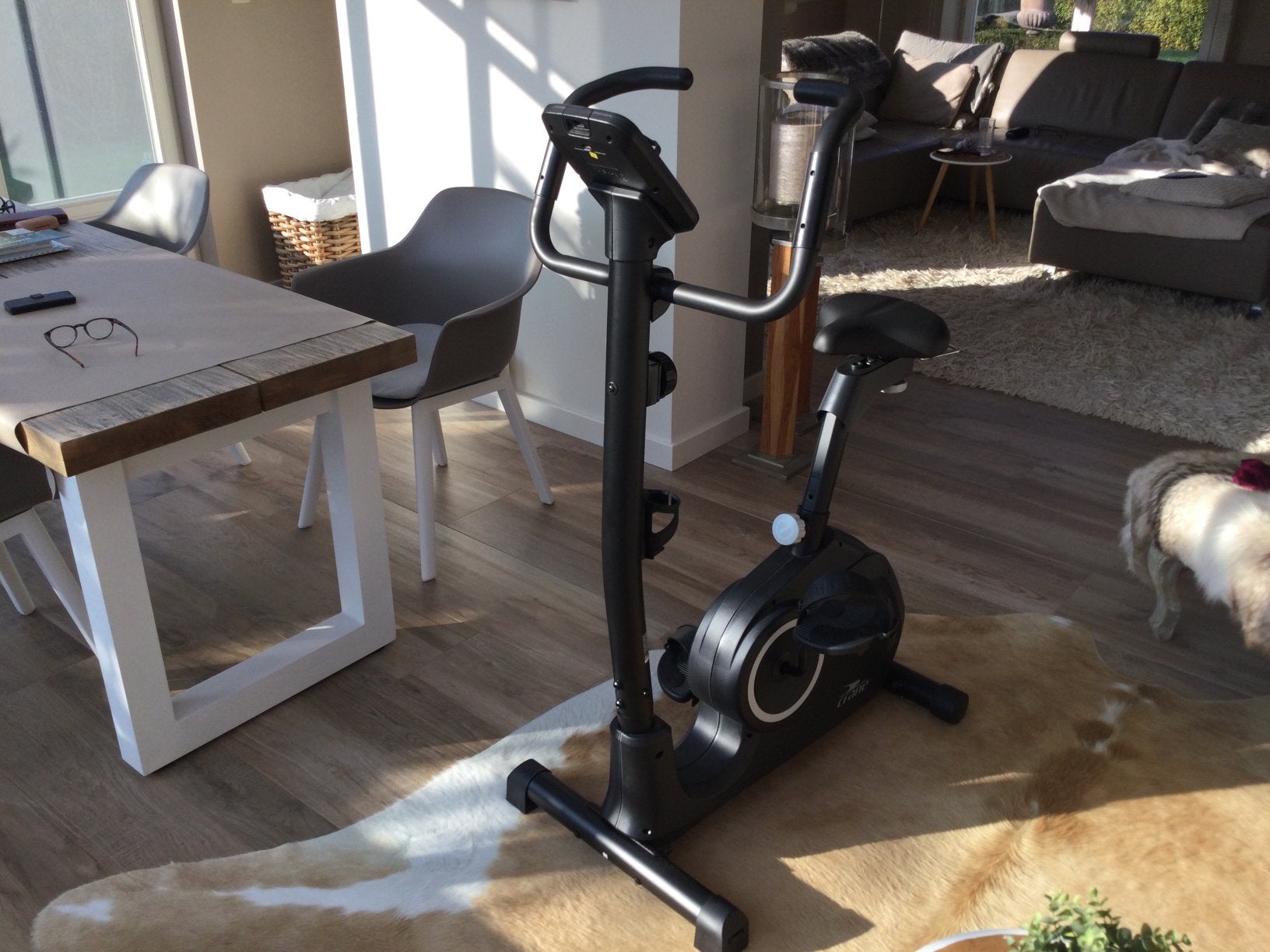 Hometrainer, Sports & Fitness, Enlèvement, Comme neuf, Vélo d'appartement