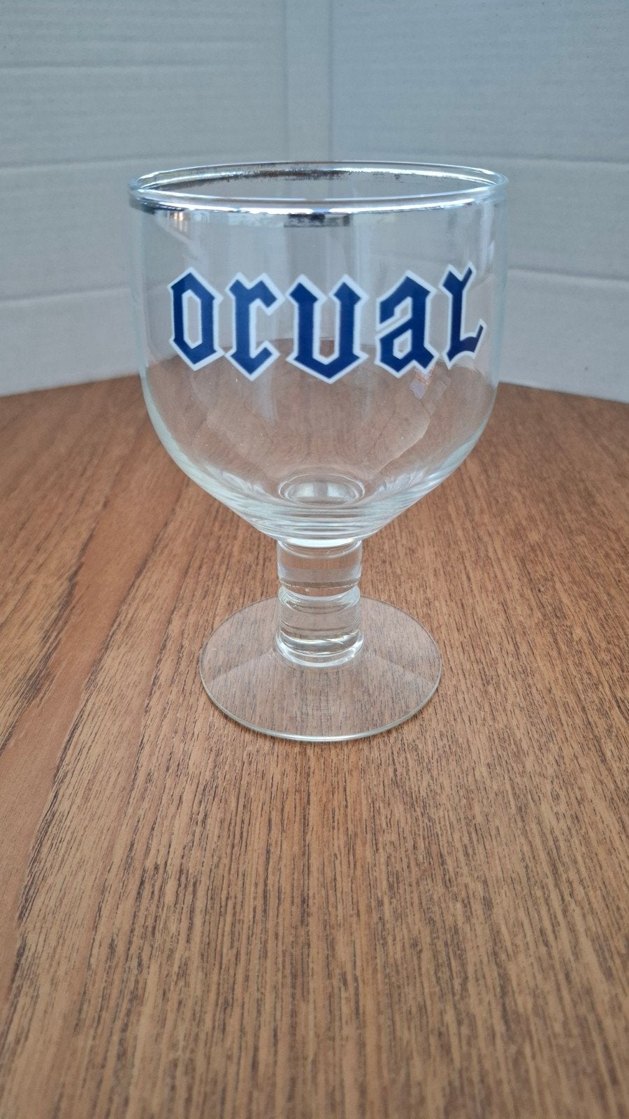 Oud Orval glas, Collections, Marques de bière, Enlèvement ou Envoi