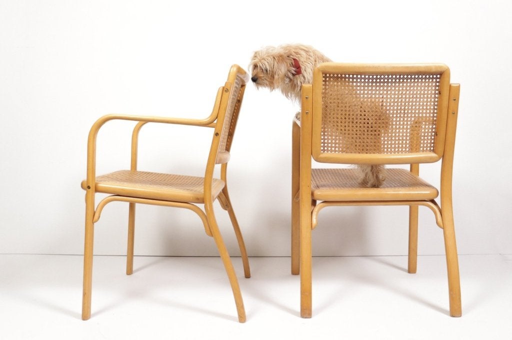 Twee fauteuils Mirjana Maracic, Mundus - Florijan Bobic, Antiek en Kunst, Ophalen