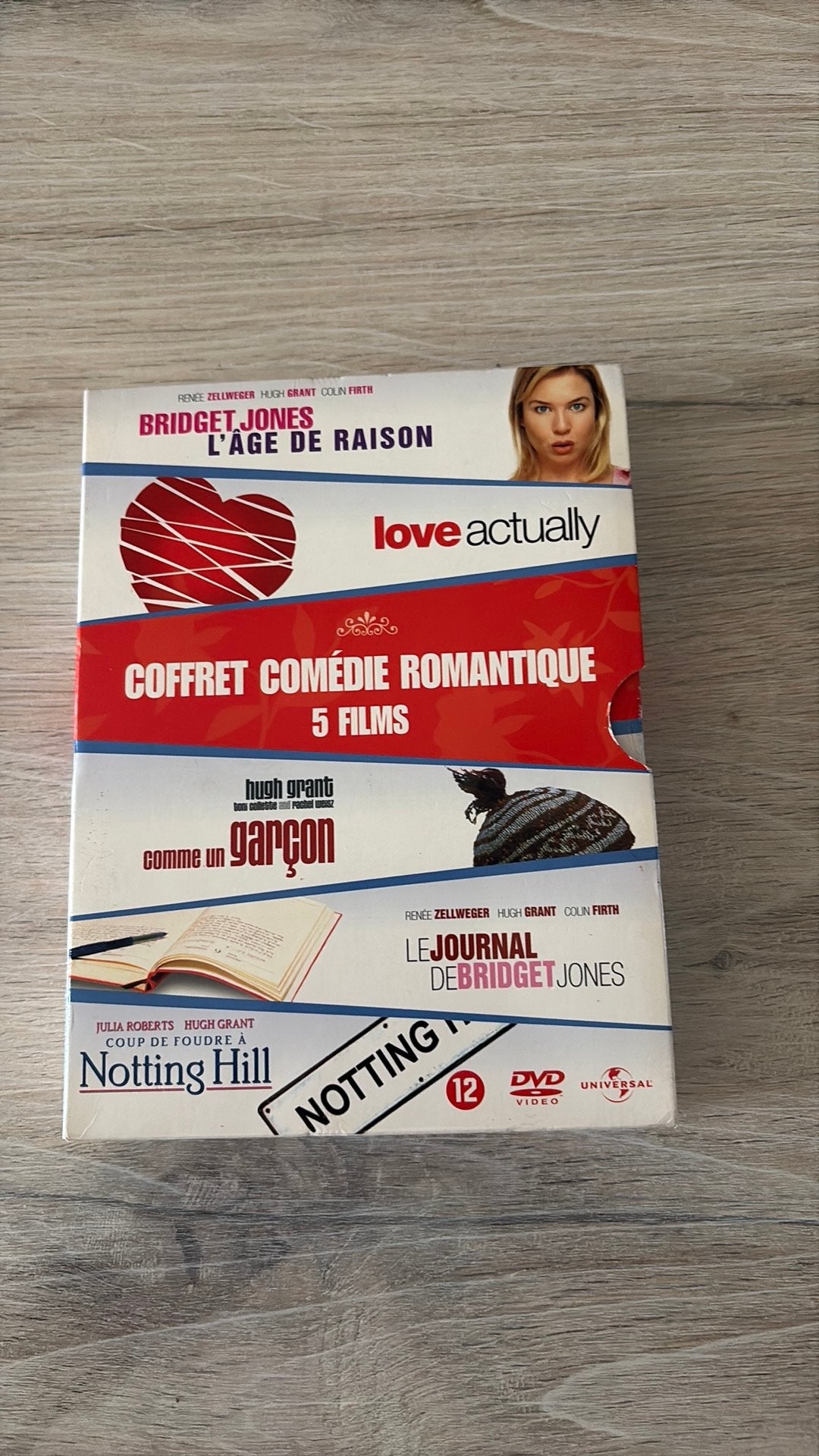 Coffret comedie romantique 5 films, Enlèvement, Comme neuf, Comédie romantique