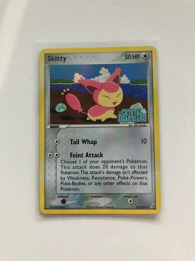 Skitty ( CG 41) Crystal Guardians stamp, Ophalen of Verzenden, Nieuw
