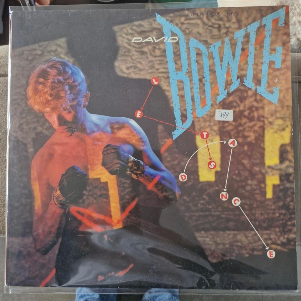 LP David Bowie "Let's Dance", Ophalen of Verzenden, 1980 - 1989, Gebruikt, 12 inch
