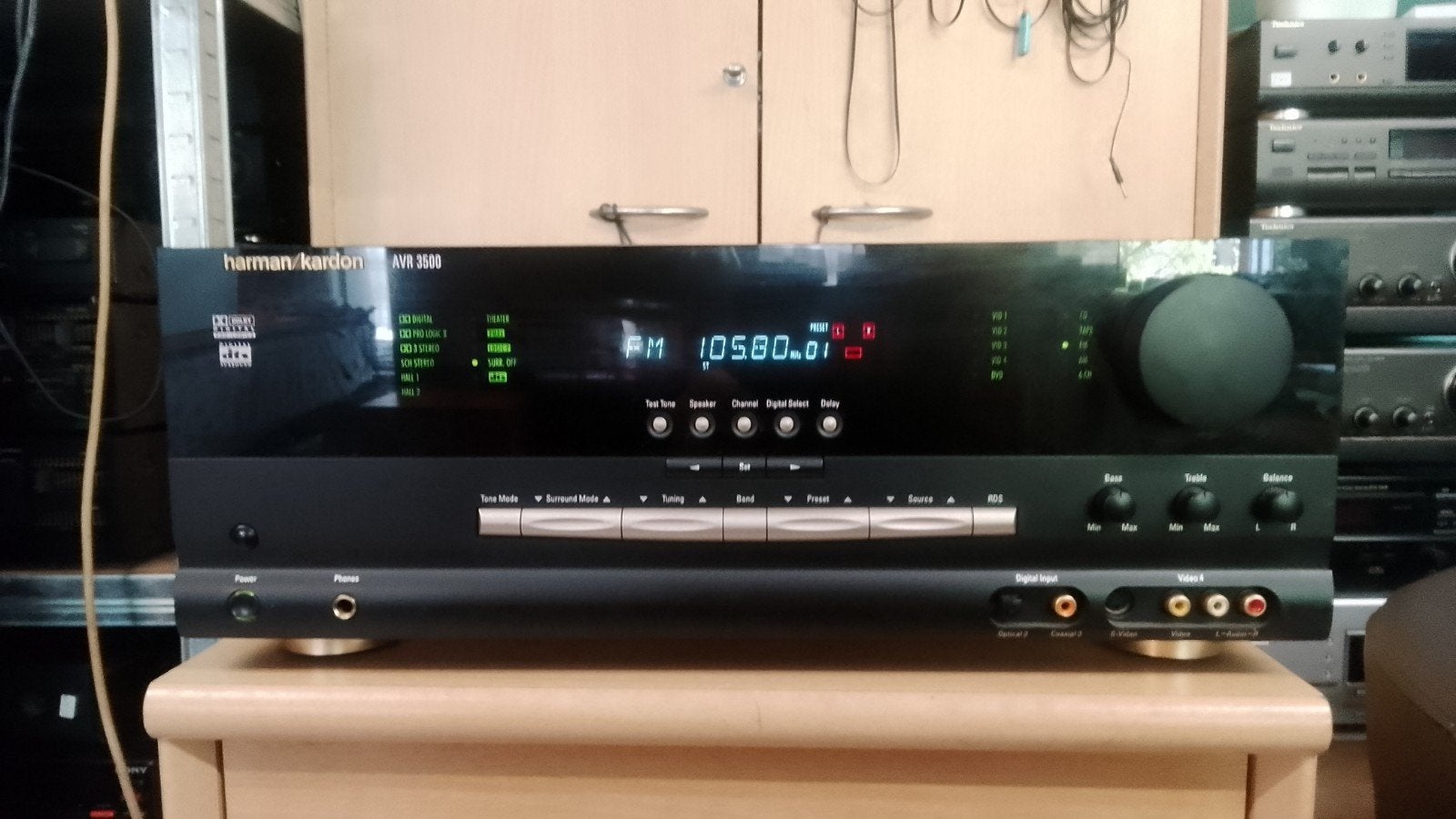 Prachtige versterker reicever Harman Kardon AVR 3500 koopje, Audio, Tv en Foto, Versterkers en Ontvangers, Ophalen