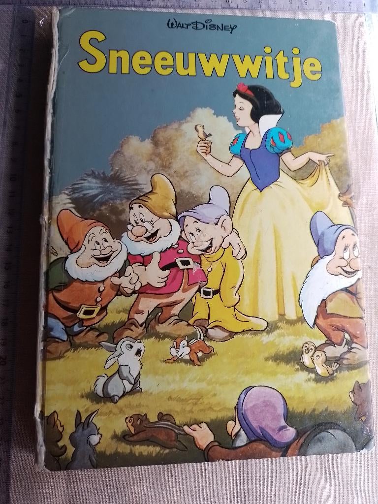 sneeuwwitje Walt Disney en de zeven dwergen, Ophalen of Verzenden, Gebruikt