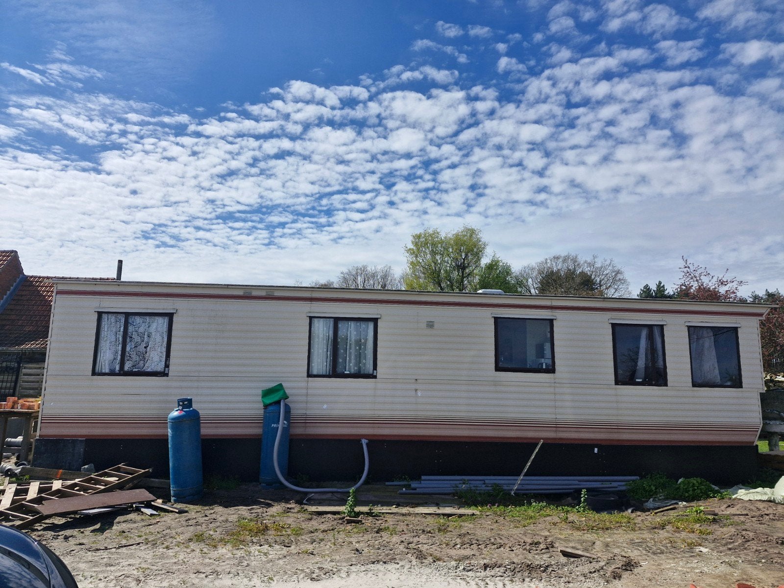 Stacaravan incl levering te koop !, Caravans en Kamperen, Stacaravans