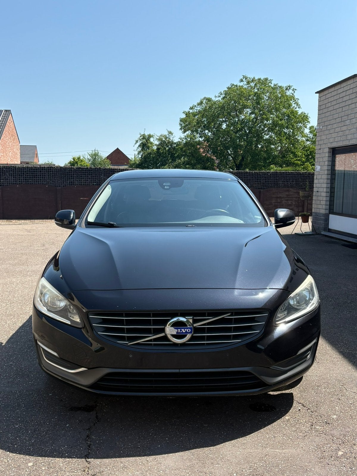 Volvo V60 D2 Momentum – 2014 – 235.645 km, Auto's, Parkeersensor, Euro 5, Zwart, Leder