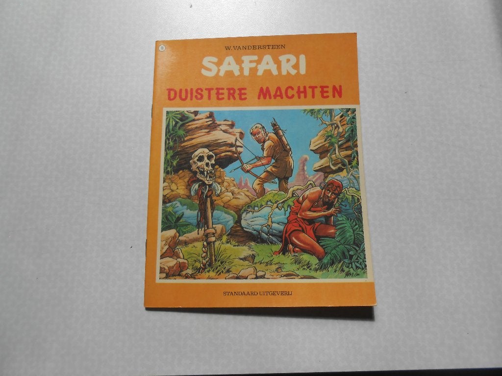 Safari 18 Duistere machten 1973 1 ste druk., Boeken, Willy Vandersteen, Eén stripboek, Nieuw, Ophalen of Verzenden