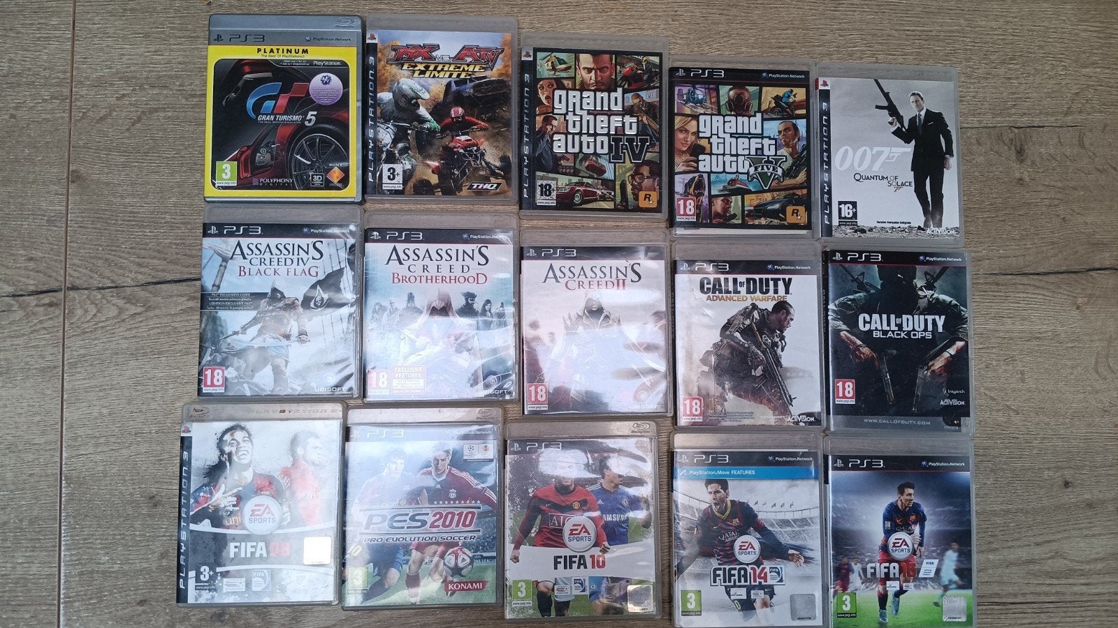 15 jeux PS3, Consoles de jeu & Jeux vidéo, Consoles de jeu | Sony PlayStation 3, Utilisé, Enlèvement