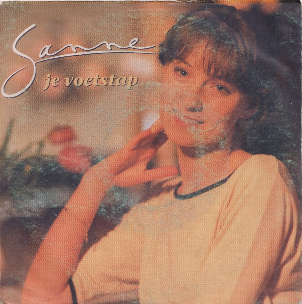 Sanne – Je voetstap . Zet aan dat ding - Single, Gebruikt, 7 inch, Single, Ophalen of Verzenden