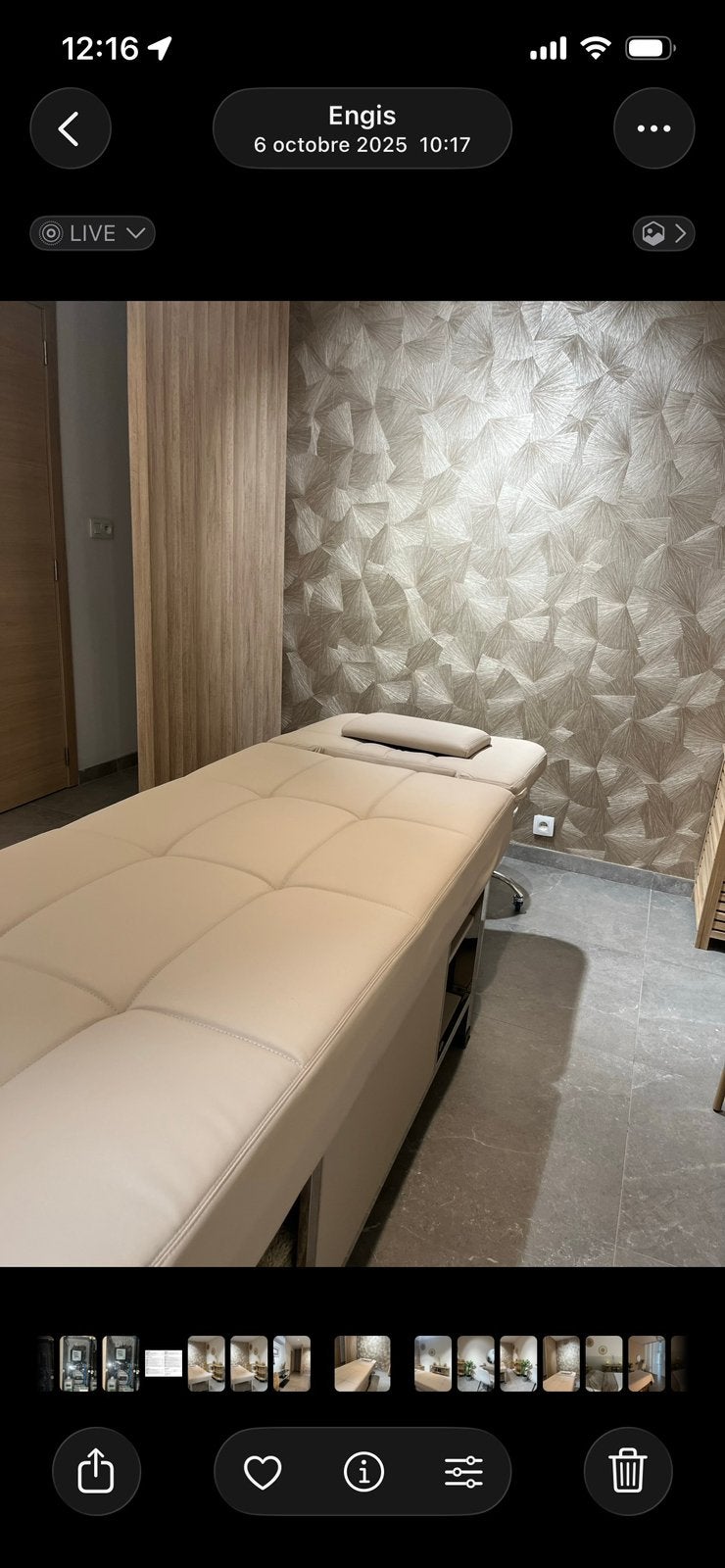 Table de headspa