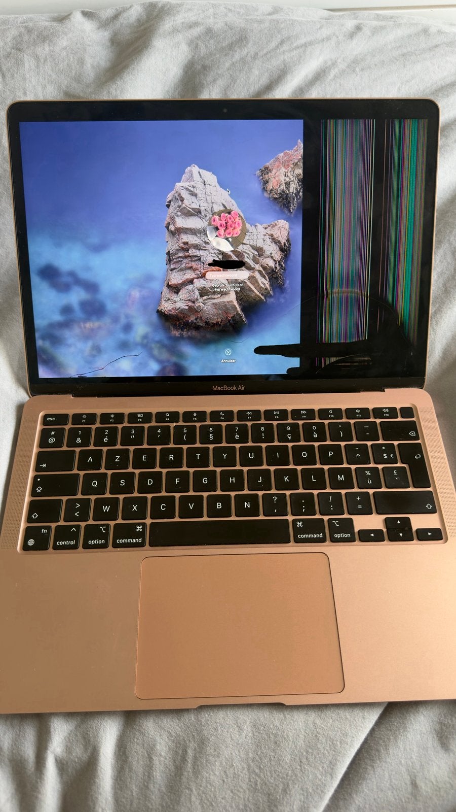 MacBook Air M1 2020 A2337 – 8GB RAM – 512GB SSD, Ophalen, MacBook