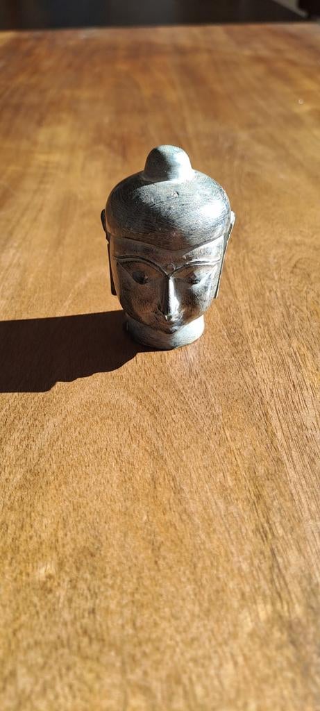 Klein beeldje (5 cm) Boeddhahoofd, Ophalen of Verzenden