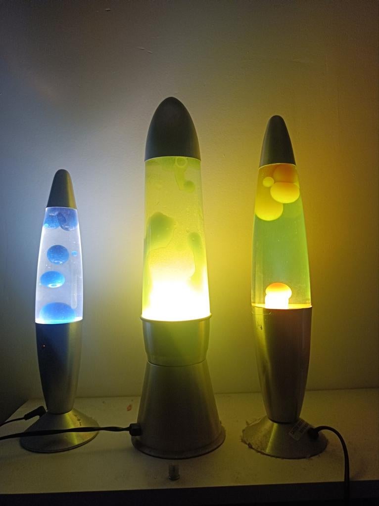 Lavalamp X 3, Huis en Inrichting, Ophalen