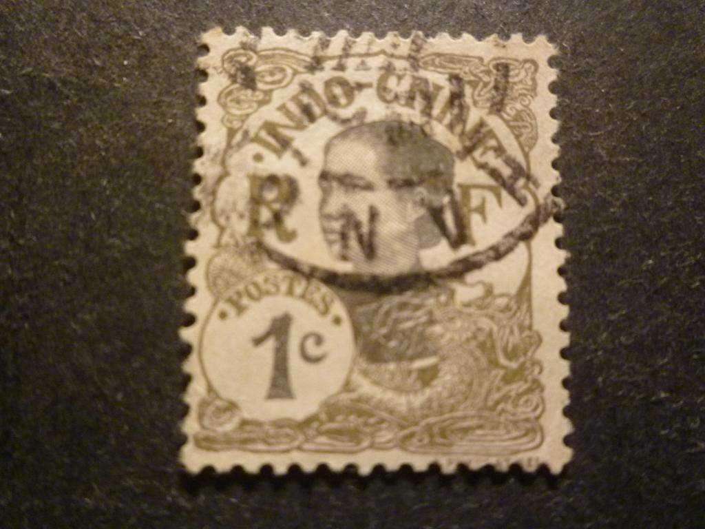 Indochina/Indochine 1907 Mi FR-IC 41(o) Gestempeld/Oblitéré, Timbres & Monnaies, Timbres | Asie, Envoi