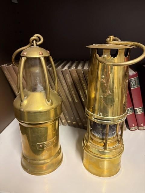 mijnwerkerslamp, Antiek en Kunst, Ophalen